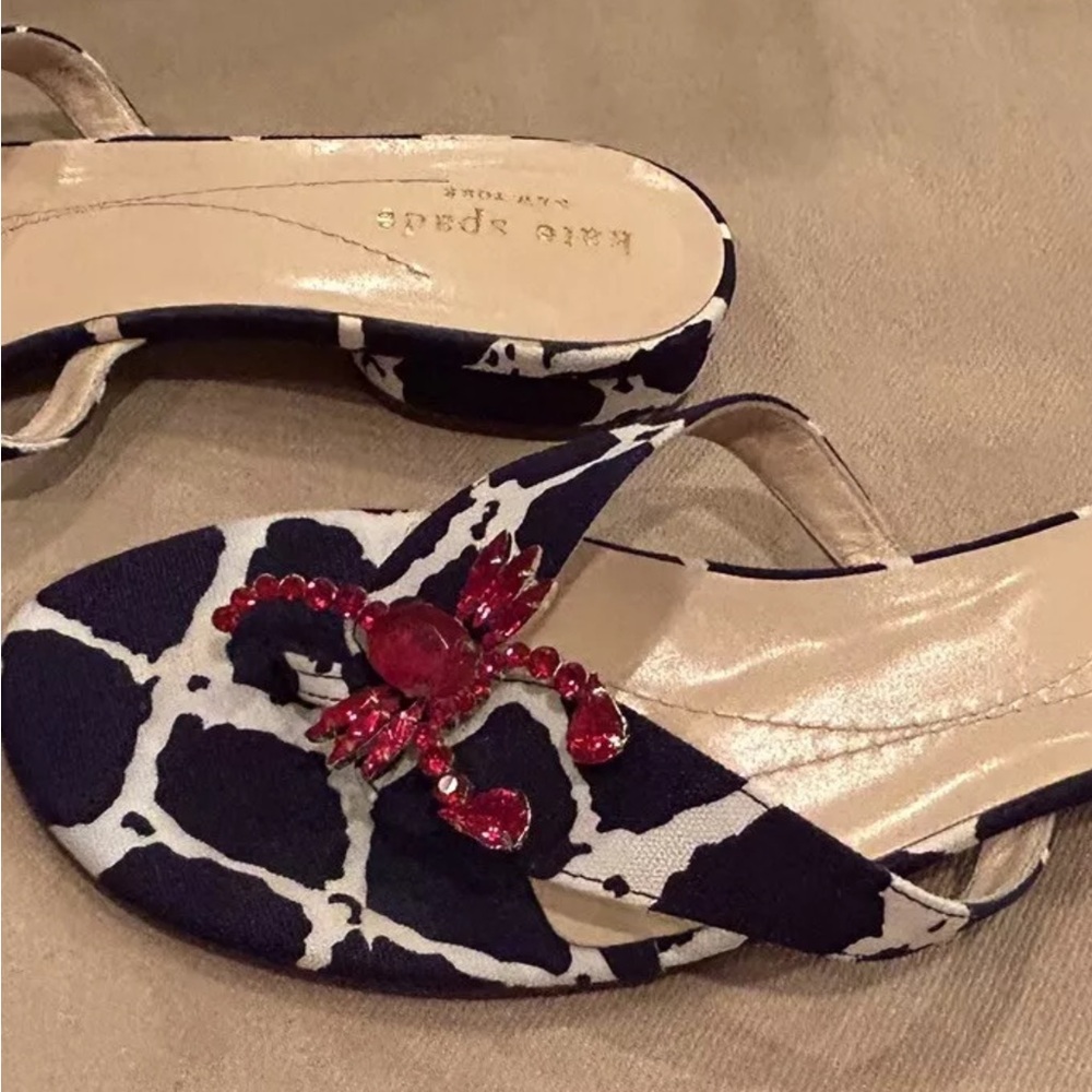 Kate Spade! Red scorpion flats! - Picture 7 of 13
